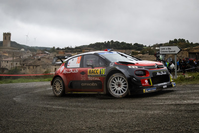 【WRC 第12戦】スポット参戦の元王者ローブが通算79勝目…トヨタ勢は6-7-8位、メーカー首位キープで最終戦へ 画像