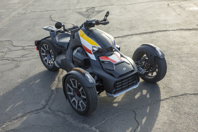 【Can-Am ライカー 試乗】オンオフ問わず爆走!新感覚マシンは“四輪免許”でOK…青木タカオ 画像
