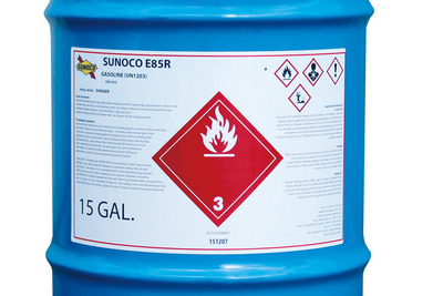 競技用ガソリン SUNOCO「E85-R」発売、チューニングエンジンを高出力化 日本サン石油 画像
