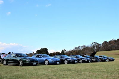 生誕20周年の 3200GT をフィーチャー、富士山のふもとに集合…マセラティデイ2018 画像