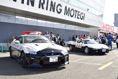 GT-R vs NSX、スーパーカーパトカーがサーキットで競演…SUPER GT 最終戦 画像