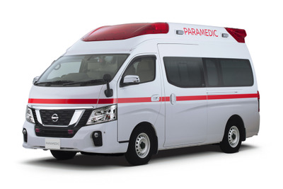 日産の救急車「パラメディック」、20年ぶりのフルモデルチェンジへ 画像