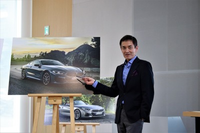BMWデザインセミナー…8シリーズのサイドの“えぐれ”がデザインのテーマ 画像