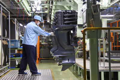 伸び続ける「船外機」需要…ヤマハ発動機、袋井南工場の生産能力を3年間で15％増強 画像