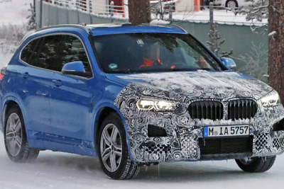 BMW X1 がエクステリア刷新へ！コックピットにはタッチスクリーンも 画像