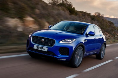 ジャガー E-PACE、2019年モデルの受注開始 新エンジン追加で全30機種展開に 画像