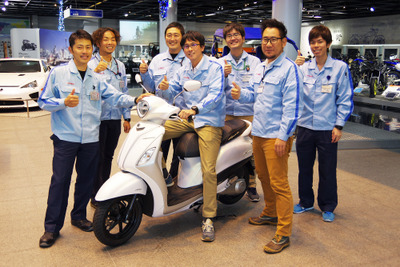 「ヤマハ初のハイブリッド」開発者に聞いた…鉛電池、アジア専用、そのねらいは?ホンダとの違いは? 画像
