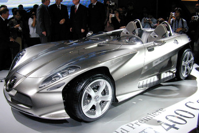 【東京ショー2001速報】メルセデスベンツのリアルスポーツ、『F400』 画像