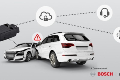 ボッシュがコネクトカー向け統合IoTプラットフォーム、クラウド経由で事故データ送信…CES 2019で発表へ 画像