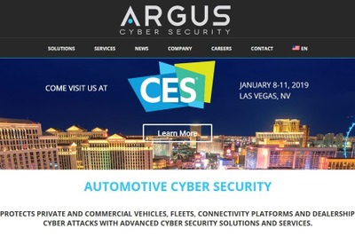 エヌビディアの自動運転システムをサイバー攻撃から守る…CES 2019でアルガスが発表予定 画像