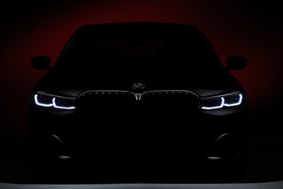 BMW 7シリーズ 改良新型、ティザーイメージ 画像