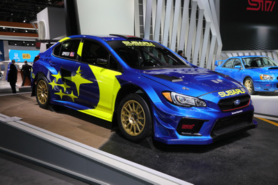 伝説のWRCカラーが復活、スバル WRX STI 2019年モータースポーツ仕様…デトロイトモーターショー2019［詳細画像］ 画像