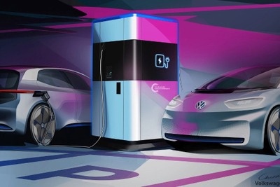 VWグループ、移動式の急速充電ステーションを量産へ…2020年から 画像