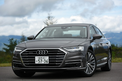 【アウディ A8 新型試乗】「センチュリー」と比べてもソフトな乗り味に驚き…丸山誠 画像