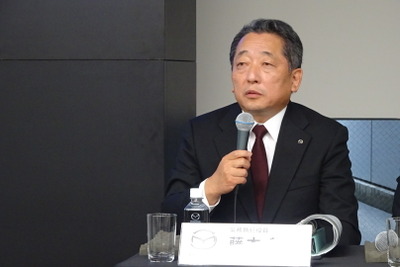 マツダ 藤本常務「増産・出荷増で営業利益改善」…2019年3月期予想を100億円上方修正 画像