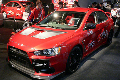 【東京オートサロン08】三菱 ランエボX RALLIART…WRCへの期待をストリートへ 画像