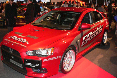 【東京オートサロン08】ランエボX でGReddy、HKS、COLT SPEEDが共演 画像