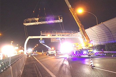中央道集中工事…高井戸ICから八王子IC 5月13-31日の平日夜間 画像