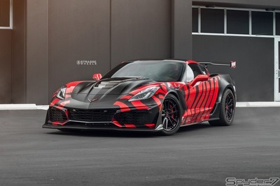 野生のコルベット現る!? ZR1ベースの「レッドタイガー」カスタム 画像