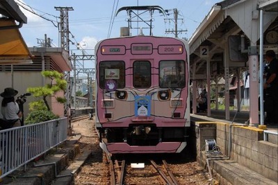 忍者の日に伊賀鉄道伊賀線が「忍者線」に…伊賀市の玄関駅は「忍者駅」 2月22日 画像
