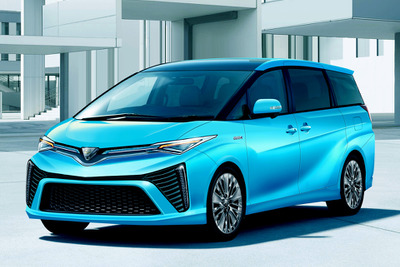 トヨタ エスティマ、ついにモデルチェンジへ…燃料電池車として2020年発表か 画像