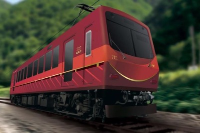 観光列車『ひえい』に続く叡電700系のリニューアル車…朱色のデオ720形が登場　3月21日 画像
