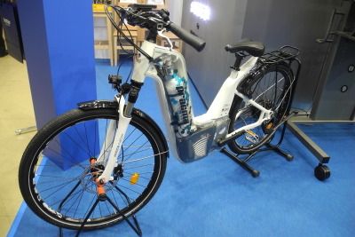 フランス生まれの燃料電池アシスト自転車、東京オリンピックまでの発売目指す…FC EXPO 2019 画像