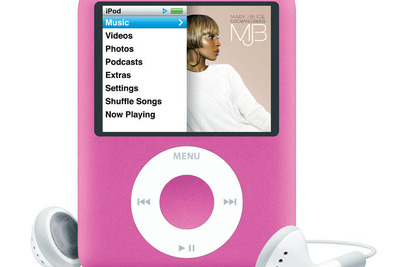 新しいの、ピンクなの、iPodナノ 画像