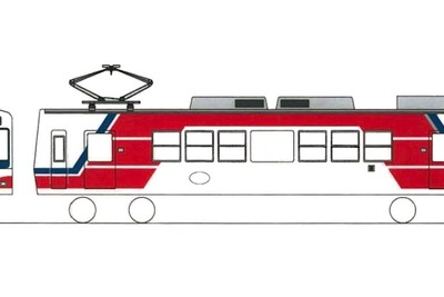 三陸鉄道リアス線開業に京都からエール…叡電が「三鉄カラー」電車を運行　3月31日から 画像
