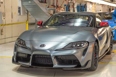 トヨタ スープラ 新型、オーストリア工場でラインオフ 画像