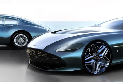 アストンマーティンがザガート100周年記念車を開発、2台合わせて600万ポンド…レンダリングイメージ 画像