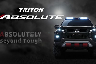 三菱、トライトン/L200のスペシャルモデル「TRITON ABSOLUTE」を初披露へ…バンコクモーターショー2019 画像