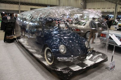 花粉症対策? 巨大風船でビンテージカーを保護…オートモビルカウンシル2019 画像