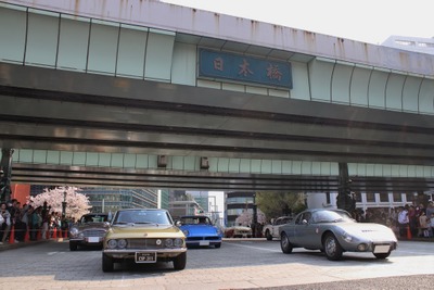 名橋日本橋架橋108年を記念してクラシックカーイベント開催…ジャパン・クラシック・オートモービル2019 画像