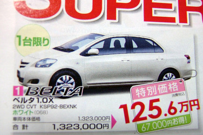 【迷う新車値引き情報】セダンが大小あります 125.6万-270万円 画像