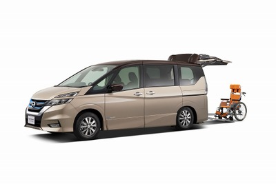 日産、セレナ e-POWER 車いす仕様など福祉車両5台を出展予定…バリアフリー2019 画像