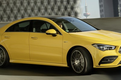 メルセデスベンツ CLA 新型に頂点、306馬力の「AMG 35」…ニューヨークモーターショー2019で発表へ 画像