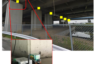 ソフトバンク、5Gを使って自動車専用道のICや渋滞を監視できることを確認 画像