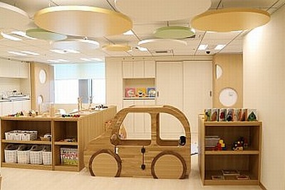 三菱自動車、社員向け託児所「ディア・キッズたまち」を東京本社内に開設 画像