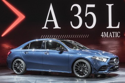 メルセデスベンツ AクラスLセダン の頂点、「AMG A35」…上海モーターショー2019 画像