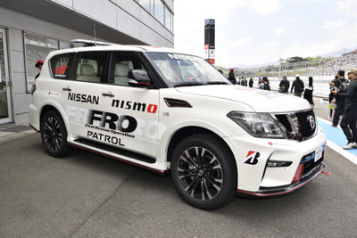 【SUPER GT 第2戦】日産 パトロールNISMO をレスキュー車に導入…ドバイ仕様 画像