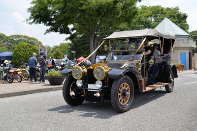 1910年製のロールスロイスも走る…富士山オールドカーフェスタ2019 画像