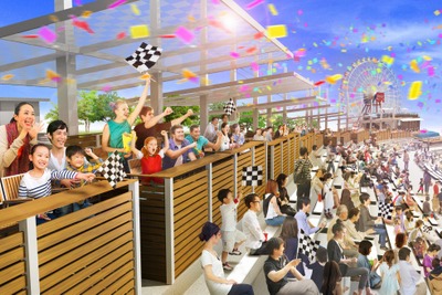 鈴鹿サーキットに絶景観戦スポット「コース ビュー テラス」オープン 7月13日 画像