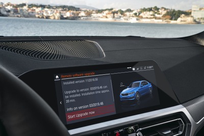 BMWの「オペレーティングシステム7.0」搭載車、車載ソフトの無線アップデートを初導入 画像