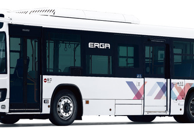 いすゞ、路線バス エルガ/エルガミオ を改良　ドライバー異常時対応システムを全車標準装備 画像