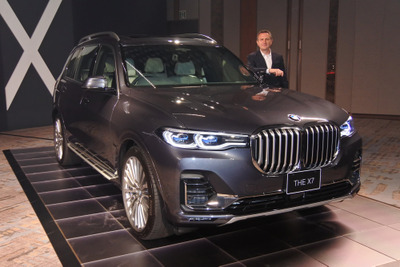 【BMW X7】日本法人社長「BMWで過去最大のXモデル」…全長5.165m 画像