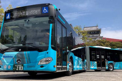 北九州市で連節バス運行…西鉄、拠点間BRTの一環　7月22日より 画像