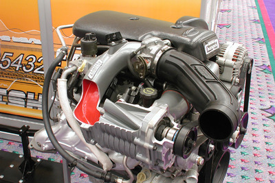 【SEMA10ベスト】DIYのスーパーチャージャー、マグナから77HP 画像