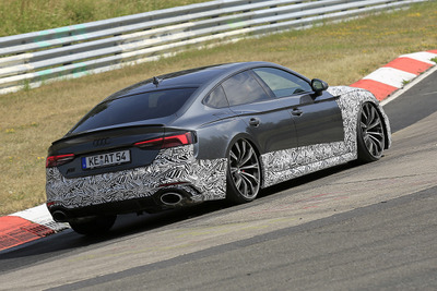 レアスクープ? アウディ A5 最新モデルと同時開発のチューニングカー「RS5 R」とは 画像