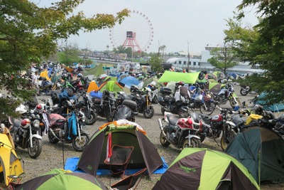 「モータースポーツ×ライダー×ご当地キャラ」で地域興し…鈴鹿8耐で10年目「逆バンクキャンプ」の次の一手とは 画像